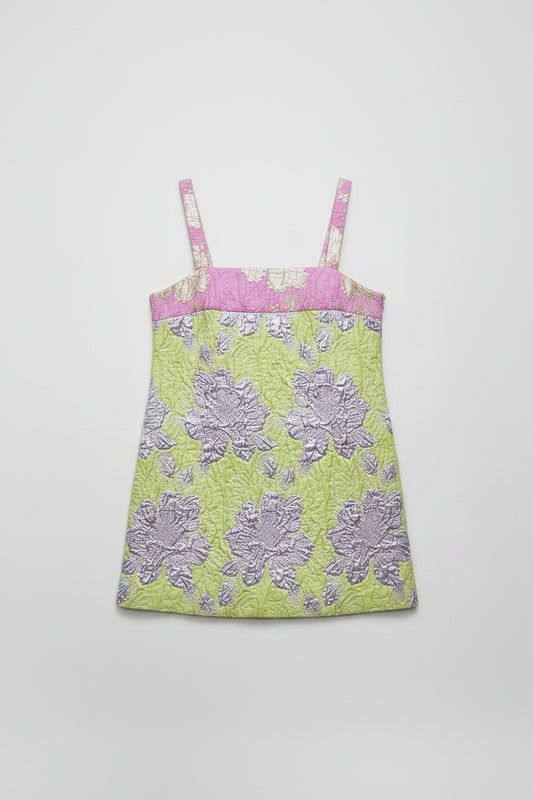 Betty Dress Pink/Green