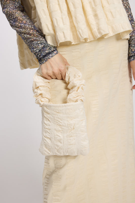 Lesley Pouch Off White