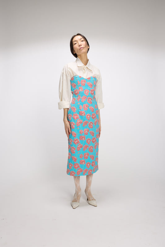 Greta dress Turquoise