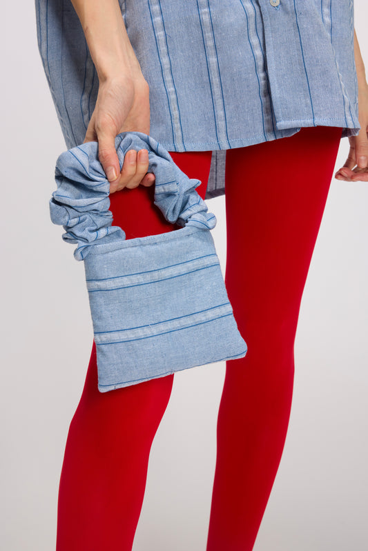 Lesley Greek Cotton Blue