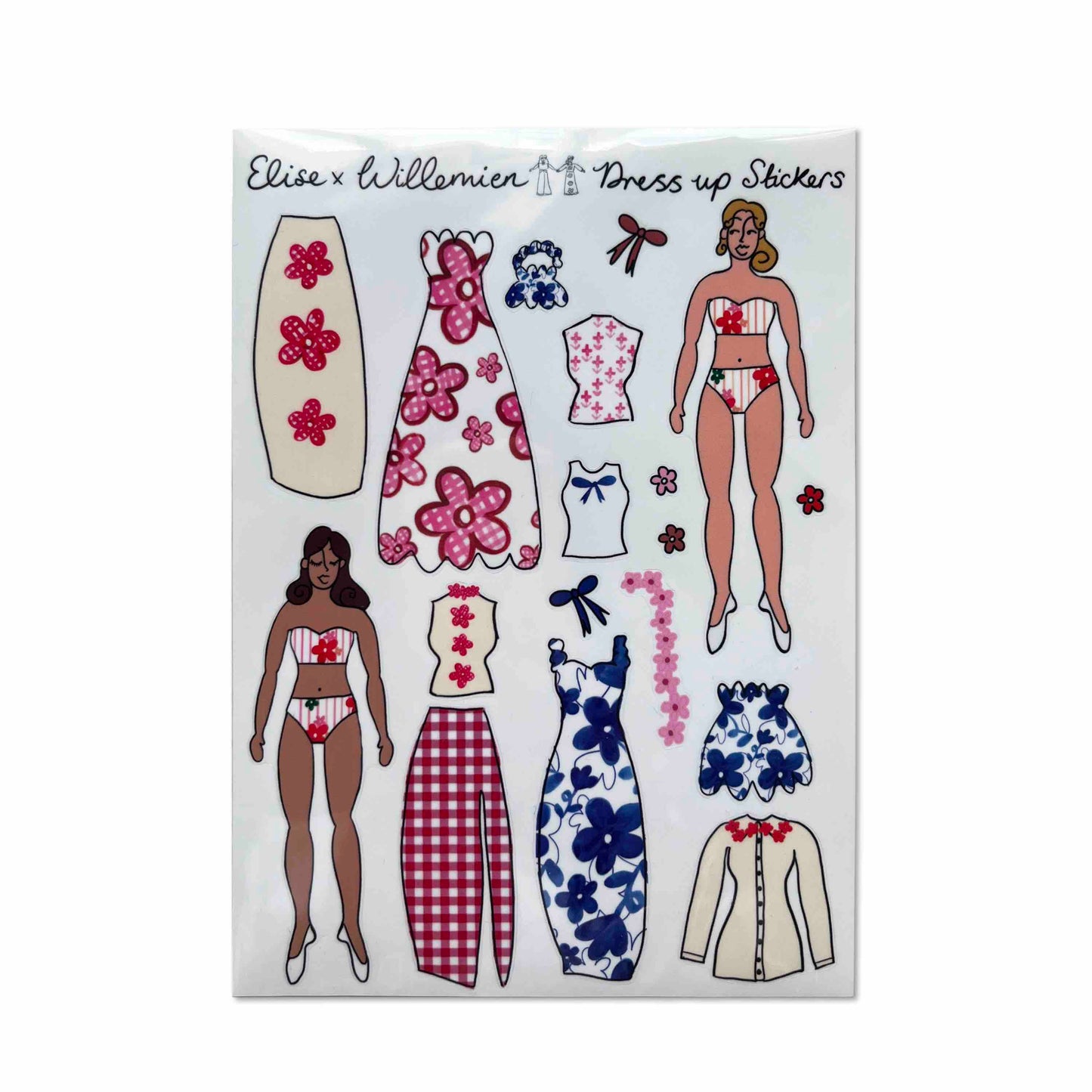 Dress up stickers