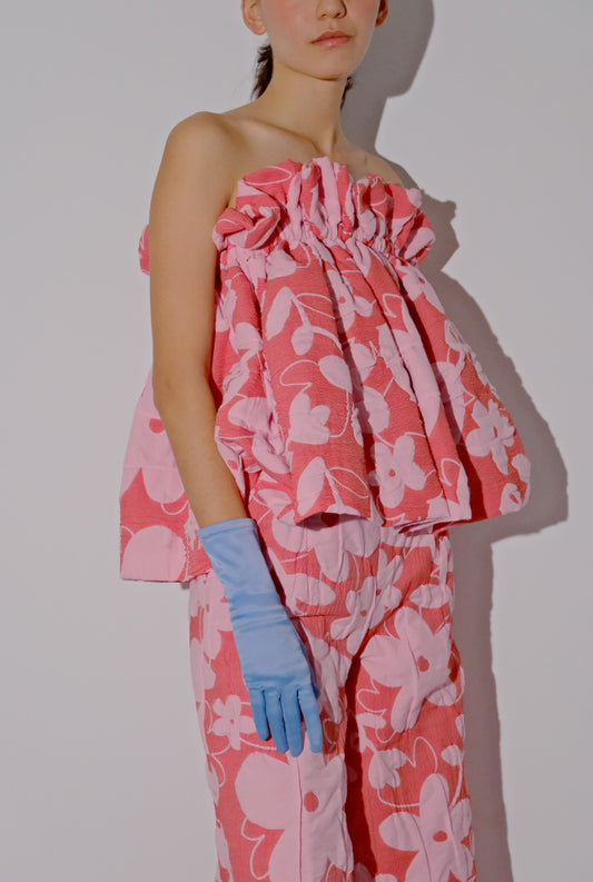 Puff Top/Skirt Brocade X WILLEMIEN