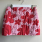 Red Poppy Mini Skirt