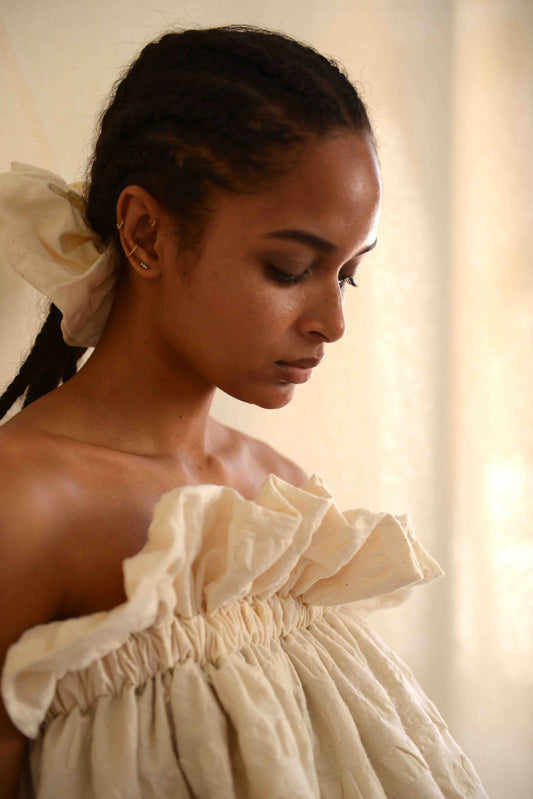 Puff Top/Skirt cotton