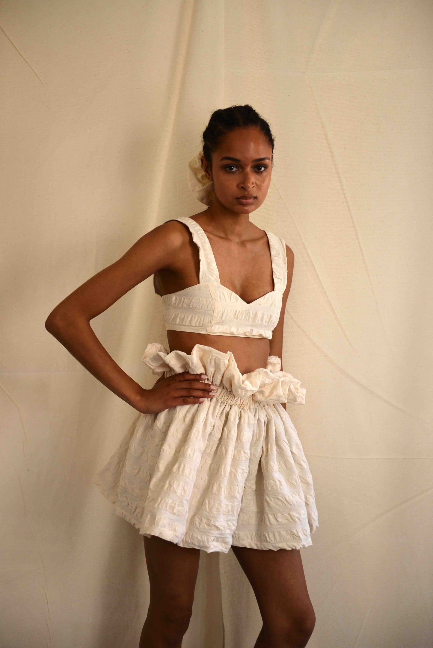 Puff Top/Skirt cotton