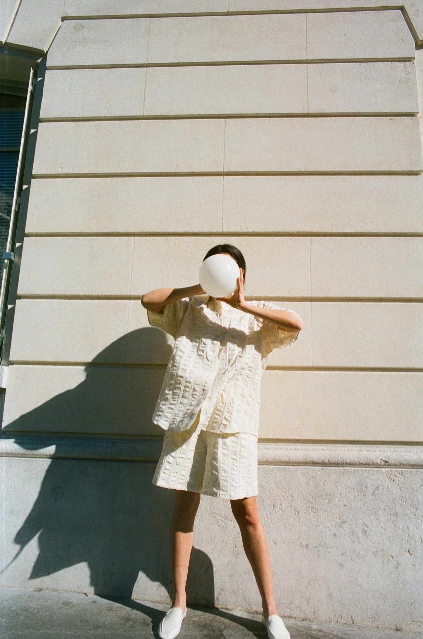 NANCY SHORTS - BEIGE - UNIQUE PIECE