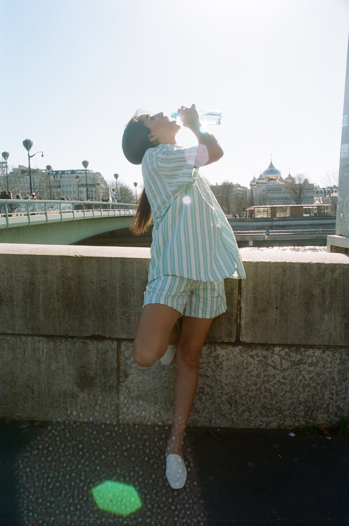 NANCY SHORTS - AEGEAN BLUE