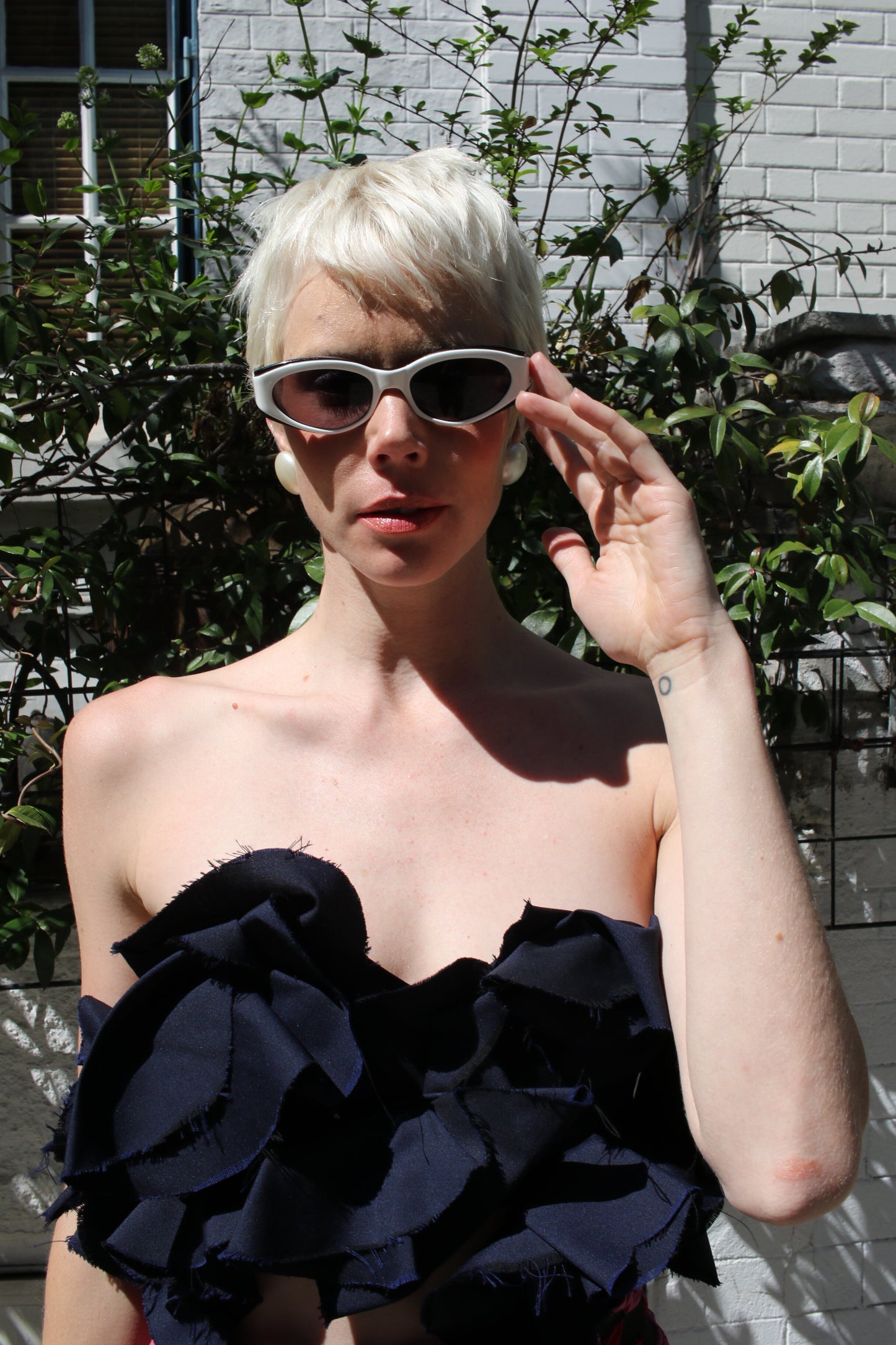 RITA TOP - NAVY