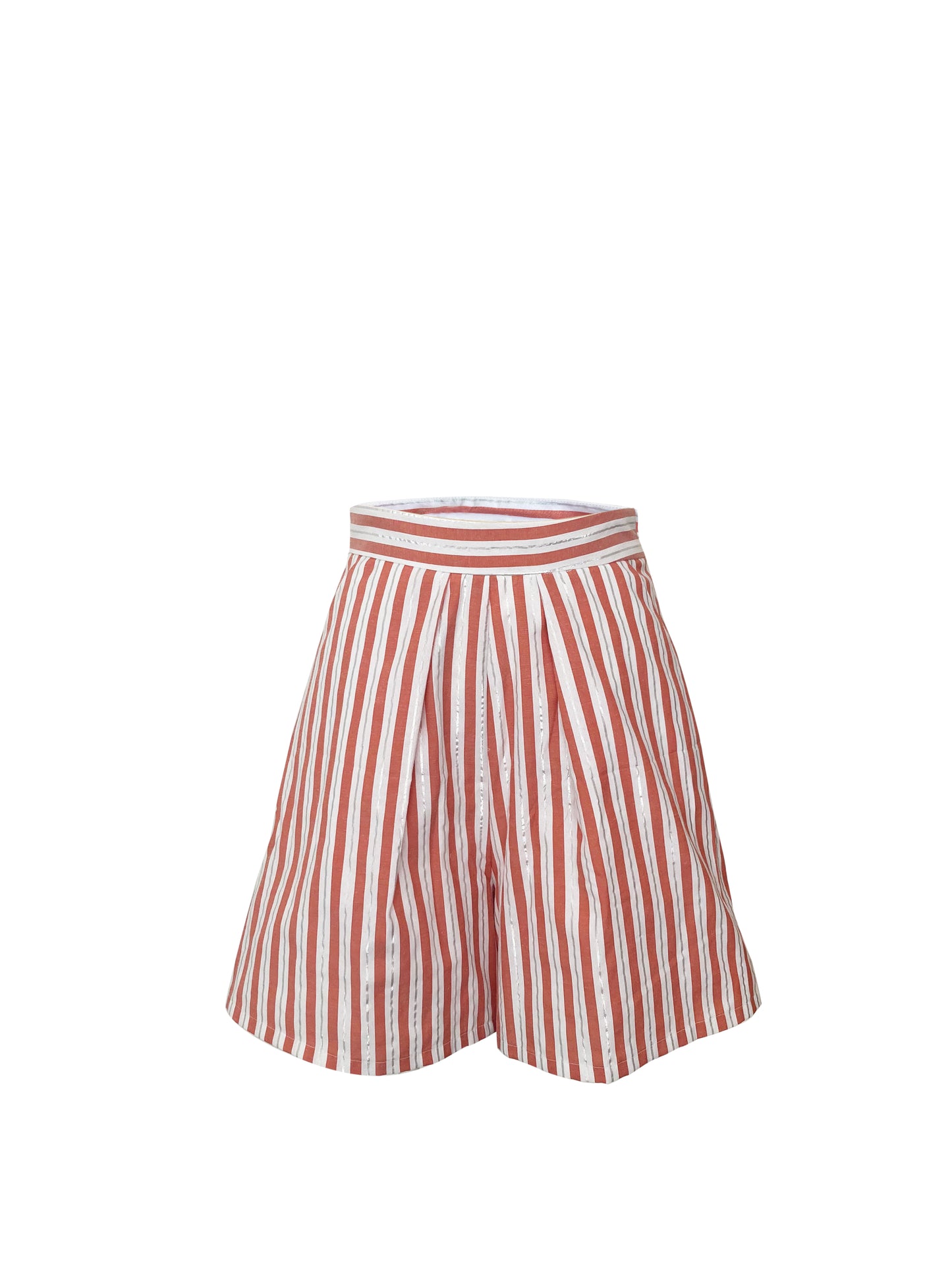 NANCY SHORTS - RECYCLED PINK STRIPES