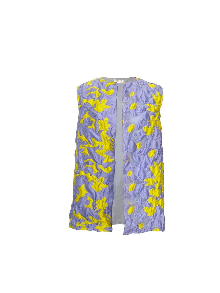 MINA GILET - LILAC