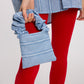 Lesley Greek Cotton Blue