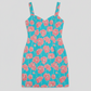 Greta Mini Dress Turquoise