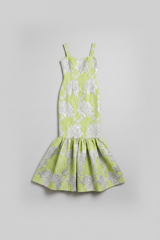 Nancy Long Dress Green