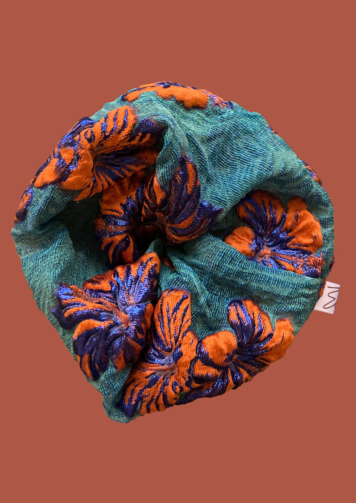 TURQUOISE SCRUNCHY