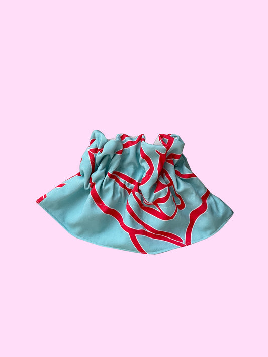 Scrunchy Pouch - Turquoise